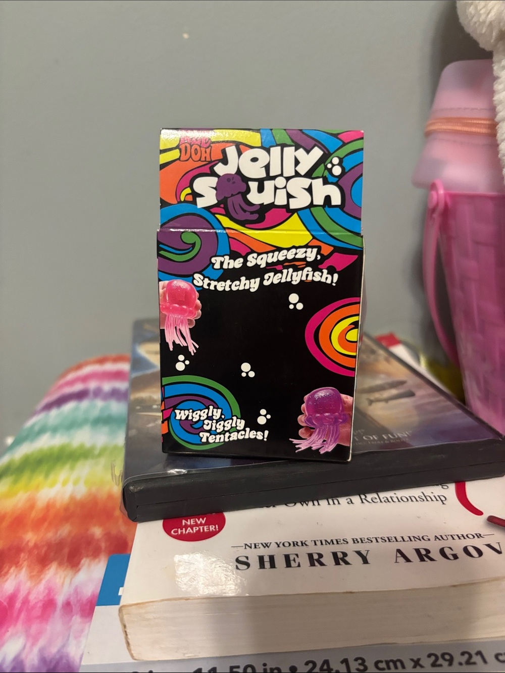 Jelly Squish Super Solid Squishy Toy - Pink - Picture 3 of 4